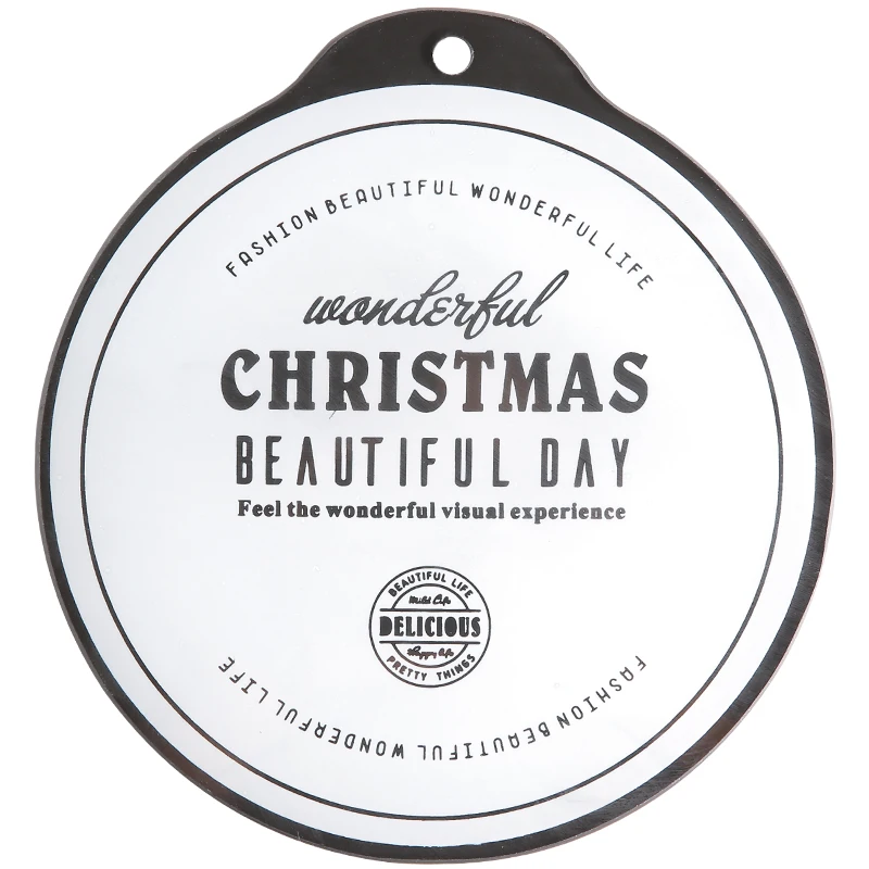 Buy Tempered Glass Placemat Hanging Hole,Table Mat Pad