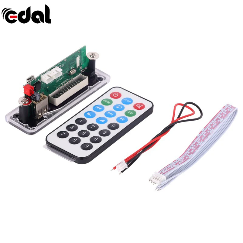 

Newest Bluetooth MP3 Decoding Board Module w/ SD Card Slot / USB / FM / Remote Decoding Board Module