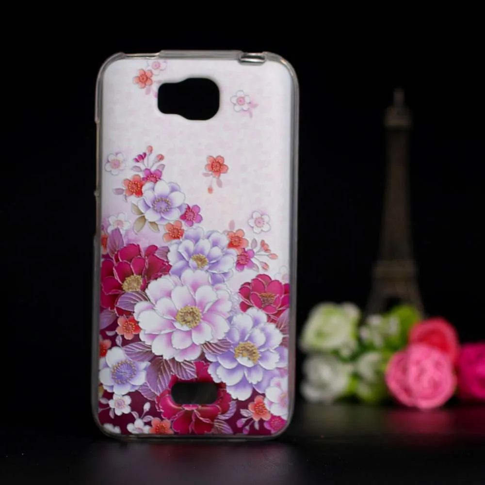 Мягкий чехол из ТПУ для Huawei Honor Bee Y5C Y541 3D рельефный защитный накладка телефона Y 5C Y5