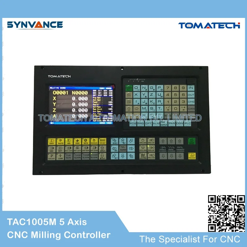 

TOMATECH 5 axis CNC controller for Milling machine and VMC