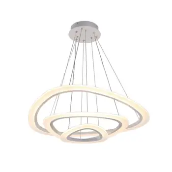 

Modern round ring pendant lights restaurant light simple living room creative personality led office pendant lights ZP4281118