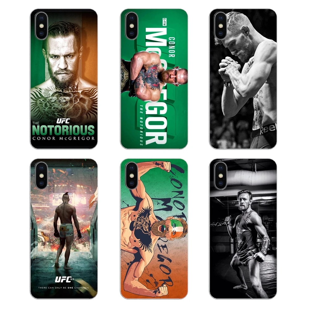 Прозрачный чехол из ТПУ для LG G7 Q6 Q7 Q8 Q9 V30 X Power 2 3 OnePlus 3T 5T 6T harajuku hombre The Notorious Conor McGregor