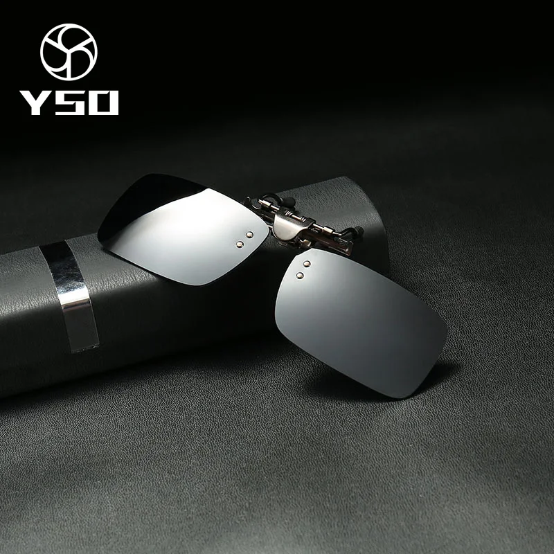 Солнцезащитные очки YSO с клипсой для мужчин и женщин Поляризационные солнечные