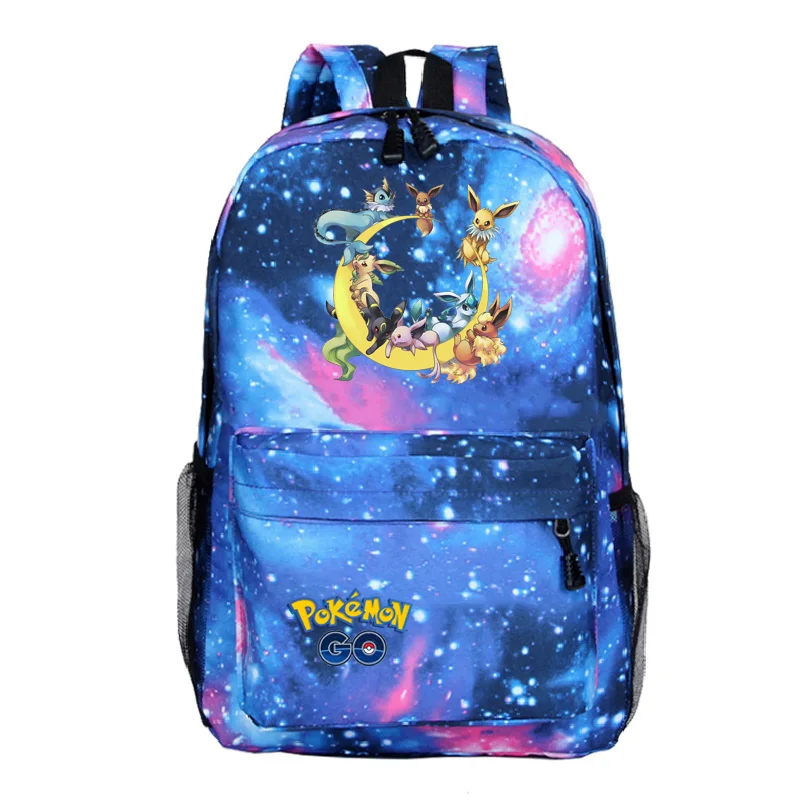 Pokemon Go School Bag Pokemon Oxford Backpack Boys Girls Pokemon Pikachu Backpack Teenager Casual Travel Bags