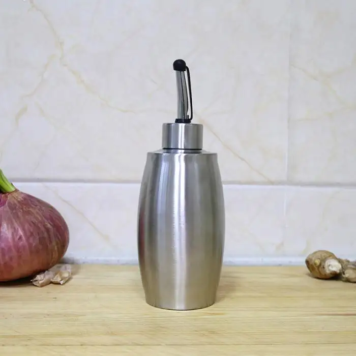 Дозатор масла из нержавеющей стали герметичный контейнер для приправы бутылка для хранения кухонные инструменты HY99
