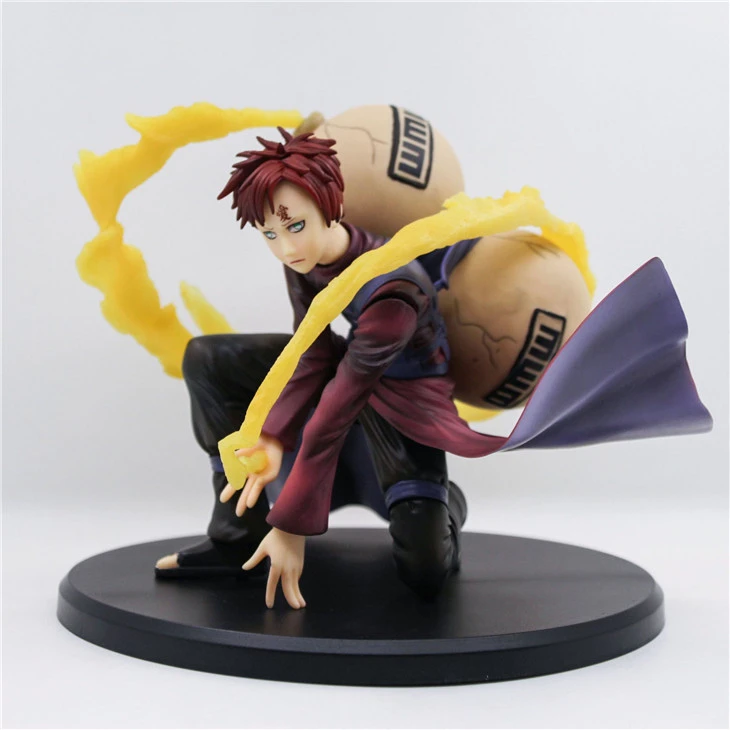 Anime Naruto Gaara Ninjutsu PVC Action Figure Figurine Collectible Toy Gifts