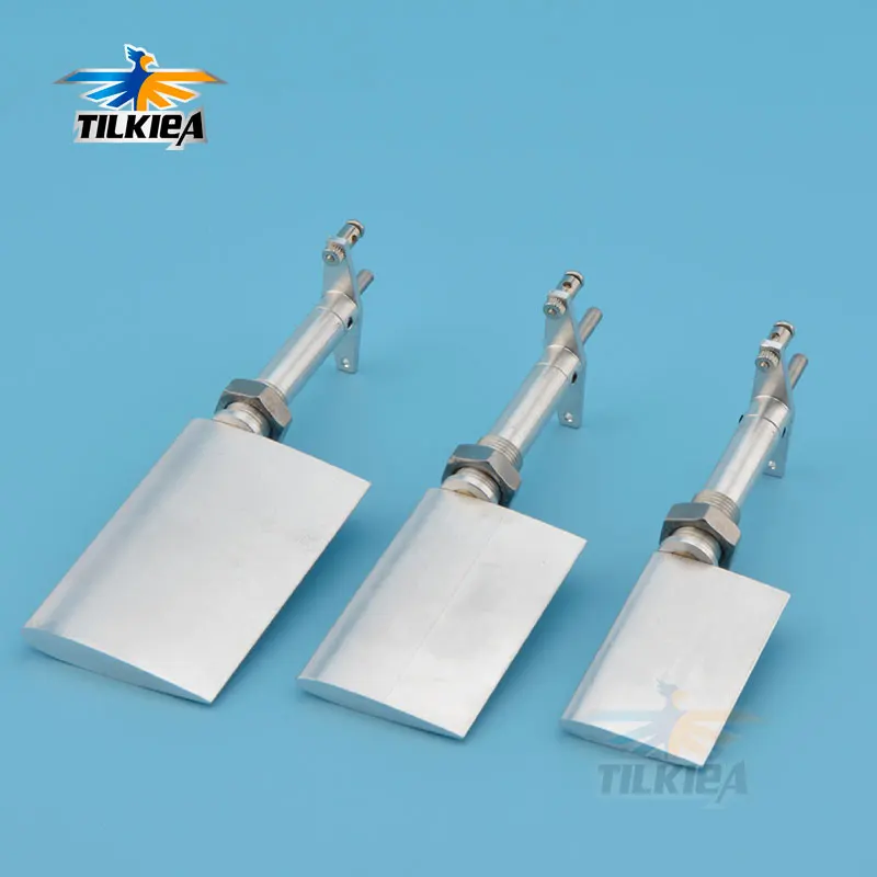

CNC ALuminum Alloy 52/63/74mm Metal Steering Rudder Steering-Wheel Kit Spare Parts for RC Boat