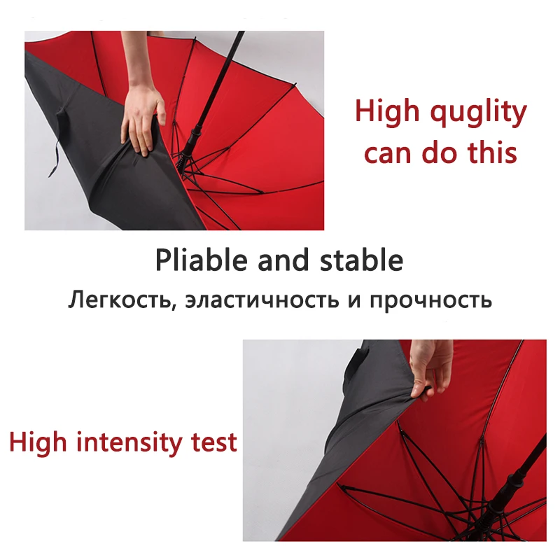Bachon 130cm large umbrella male golf rain umbrella windproof double-layer auto-open long handle umbrella female male