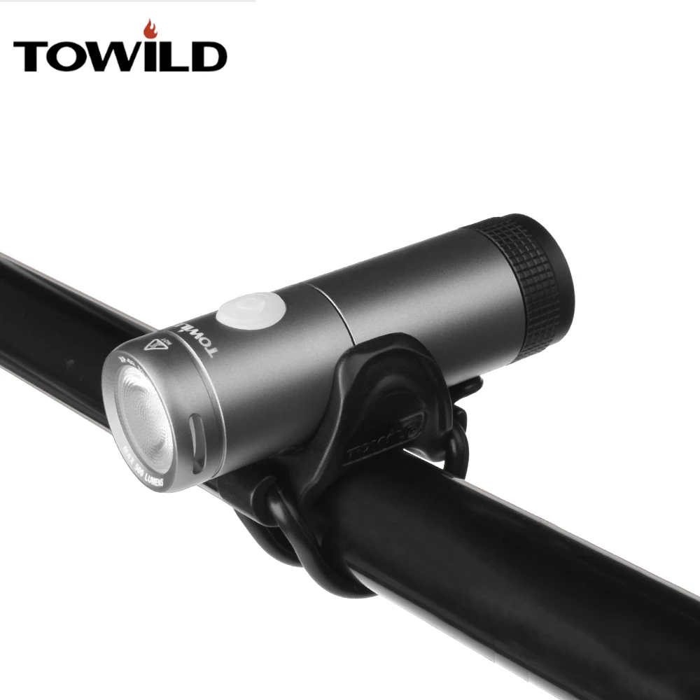 TOWILD Usb Перезаряжаемый велосипедный фонарь передний руль светодиодный фонарик