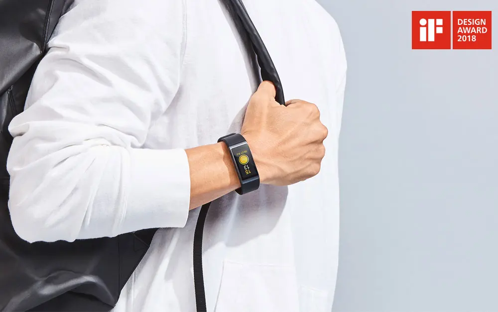 English Version Huami AMAZFIT Smartband Bluetooth 4.1 GPS Heart Rate Monitor 50m Swimming Waterproof 12 Days Battery Life (1)