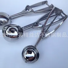 Dhl 200 шт. ложка для мороженого Полезная из нержавеющей стали совок для мороженного тесто для печенья Дишер Ложка ложка для арбуза инструменты