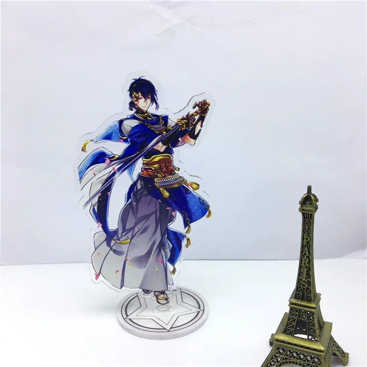 

16cm Touken Ranbu Online Keychain Acrylic Key Chain Pendant Anime Accessories Cartoon Key Ring 3D Artware Charm Fan Gift