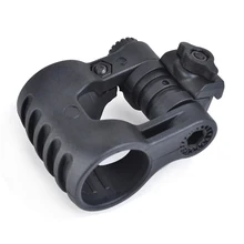 Airsoft тактический фонарик зажим Регулируемый тактический свет крепление для удержания 25,4 мм Диаметр тактические огни 360 градусов держатель