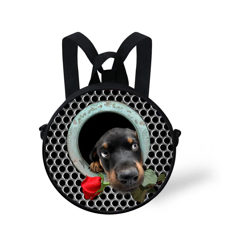 Buy New Preppy Style Dog Print Boys Backpack Animal