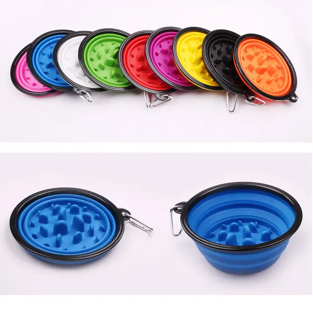 gamelle anti glouton chien et chat pliable pour animaux de compagnie – Image 5