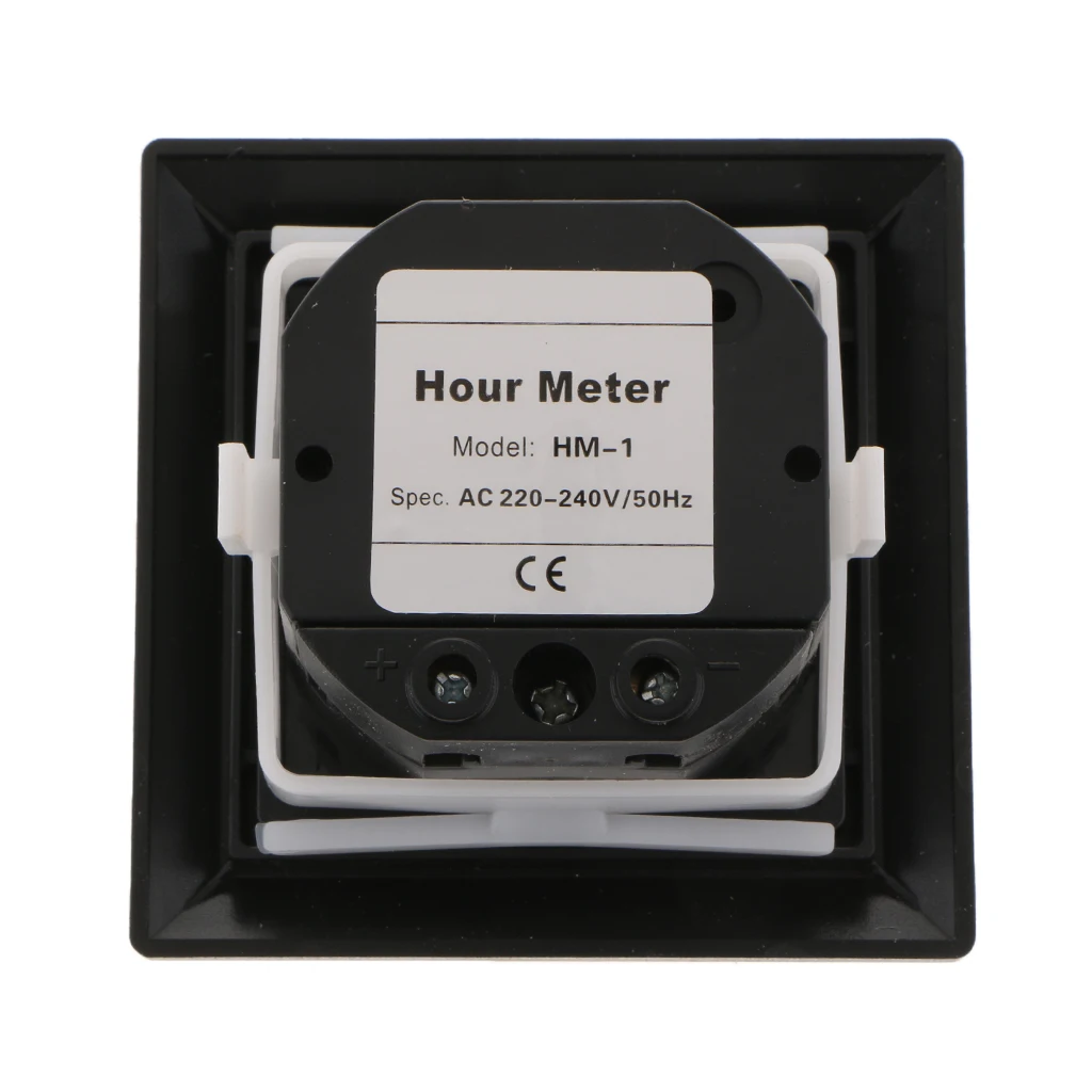 Timer Square Time Operating Hours Counter Digital Hour Meter Hourmeter Gauge AC220-240V | Дом и сад