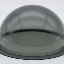 6 дюймов акрил/ПК в помещении/наружного видеонаблюдения дыма купольная камера крышка антивандальный Камера Корпус