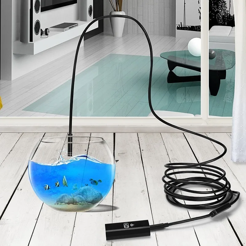

8mm 2MP WIFI Extend Endoscope for IOS Android SmartPhones Mini Camera 8mm Endoscope Lens With Wifi Receiver For iPhone