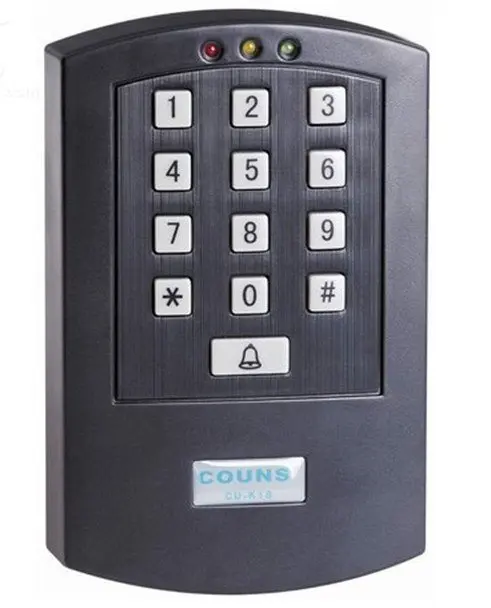 

Free shipping ,125KHZ Single Door Access Control Reader with keypad ,support ID EM card,Standalone Access Control,model:K18
