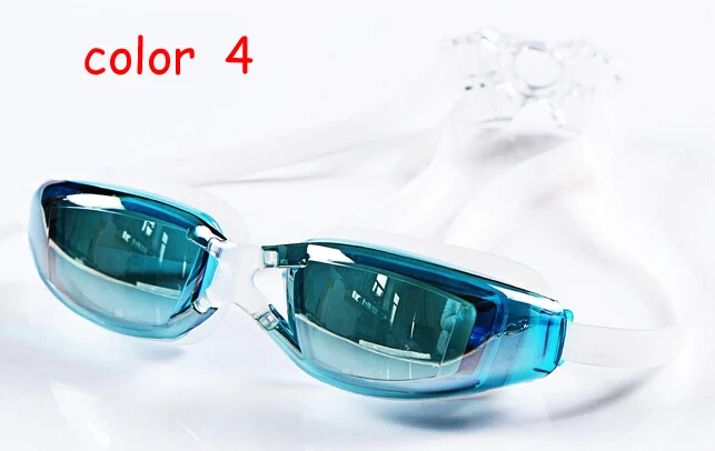 Гальваническое покрытие плавательный бассейн для мужчин и женщин унисекс очки анти-противотуманные очки