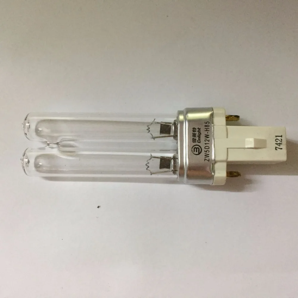 

CNLIGHT UVC ZW5D12W-H85 lamp tube,5W UV-C genmicidal light,UV disinfection purifier sterilizer,Air water clean 235.7nm 254nm