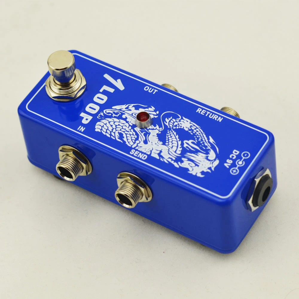 Педаль для создания эффектов True Bypass Looper педаль гитарных переключатель гитары true