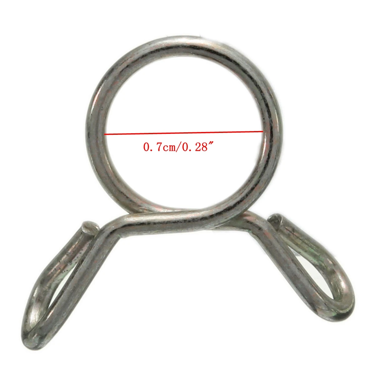 

20 PCS Boat ATVs Scooter 7mm Fuel Line Hose Tubing Spring Clip Clamps For Motorcycle