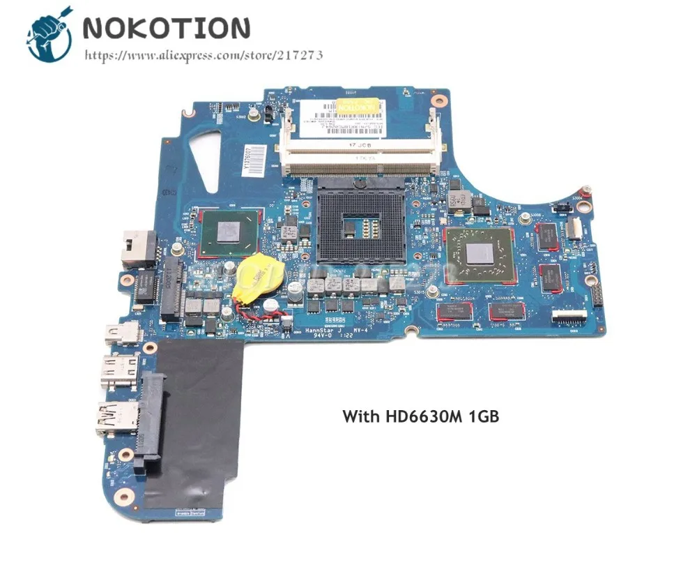 NOKOTION 654173-001 для hp Envy 14 14-2000 материнская плата ноутбука PCA SYS доска HM65 DDR3 HD6630M 1 ГБ 6050A2443401-MB-A02