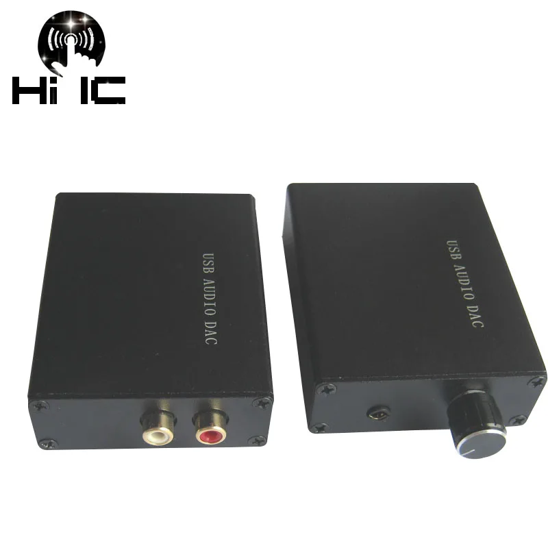 HiFi Цифровой аудио декодер DAC ES9023 PCM2706 с AD823 усилитель для