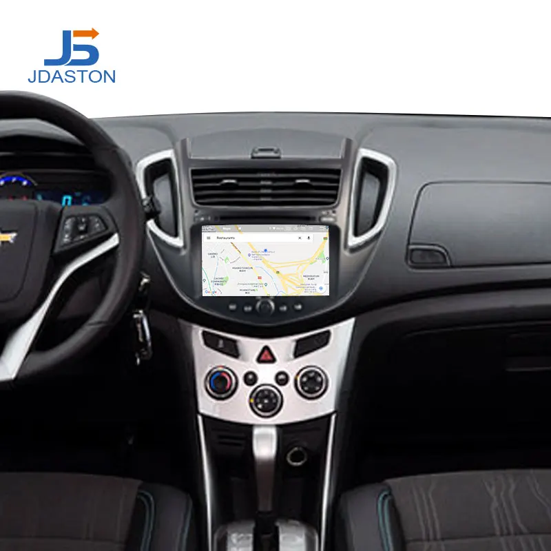 Best DASTON Android 9.0 Car Multimedia Player For Chevrolet Trax Tracker Holden 2013-2017 2Din Car Radio GPS Stereo DVD 4G+32G 8 Core 5