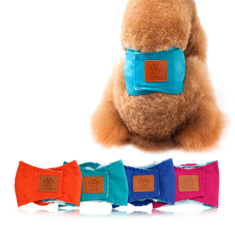 

New Male Pet Dog Solid Color Physiological Pants Courtesy Harassment Pants For Male Underwear Anti-urinary For Boy Dog Cat