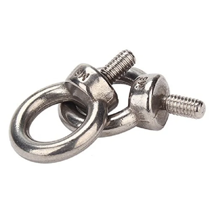 NEW 304 Stainless Steel Lifting Eyes Nuts M6 Ring Shape Screws Bolt