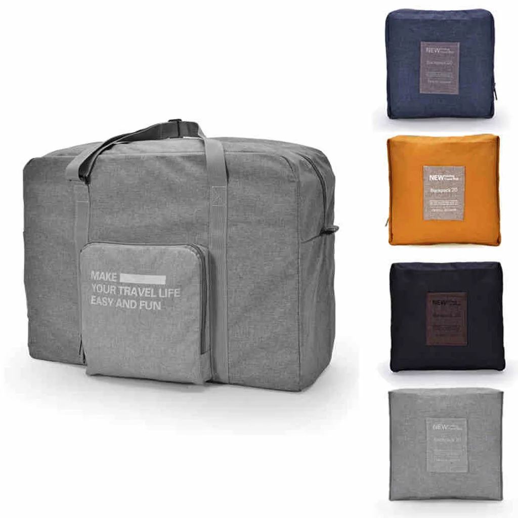 

Waterproof Travel Bag For Man Women New Foldable ZHDAOR Large Capacity Fashion Travel handbag Luggage Carry on Storage Bag T3