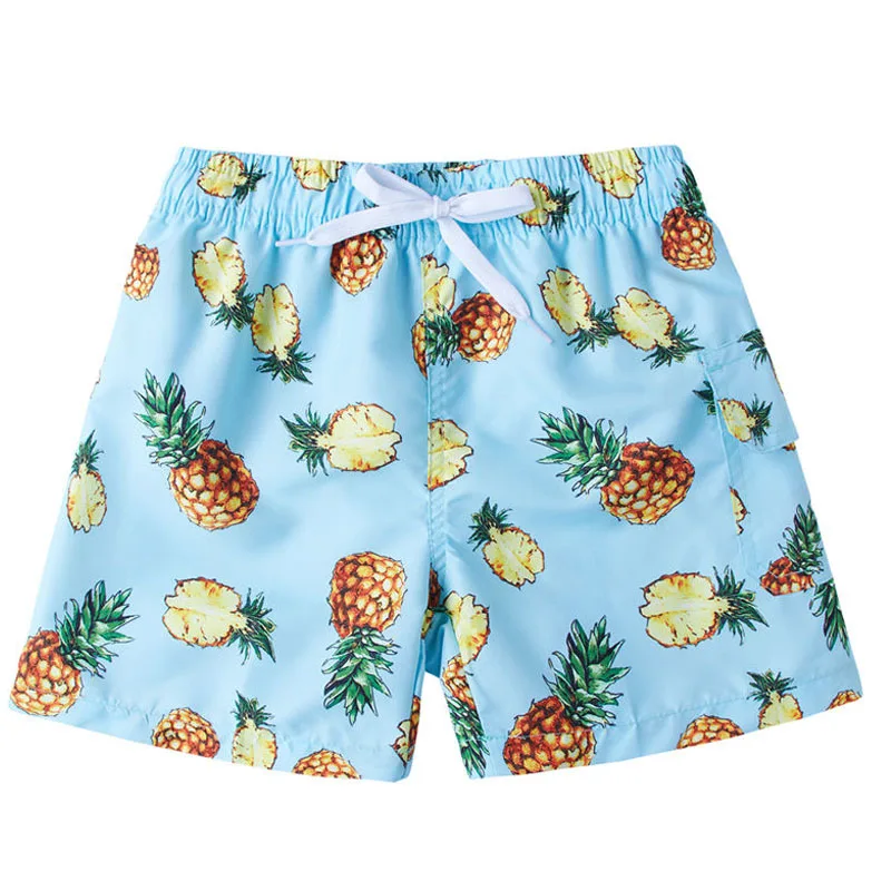 boys pineapple swim shorts