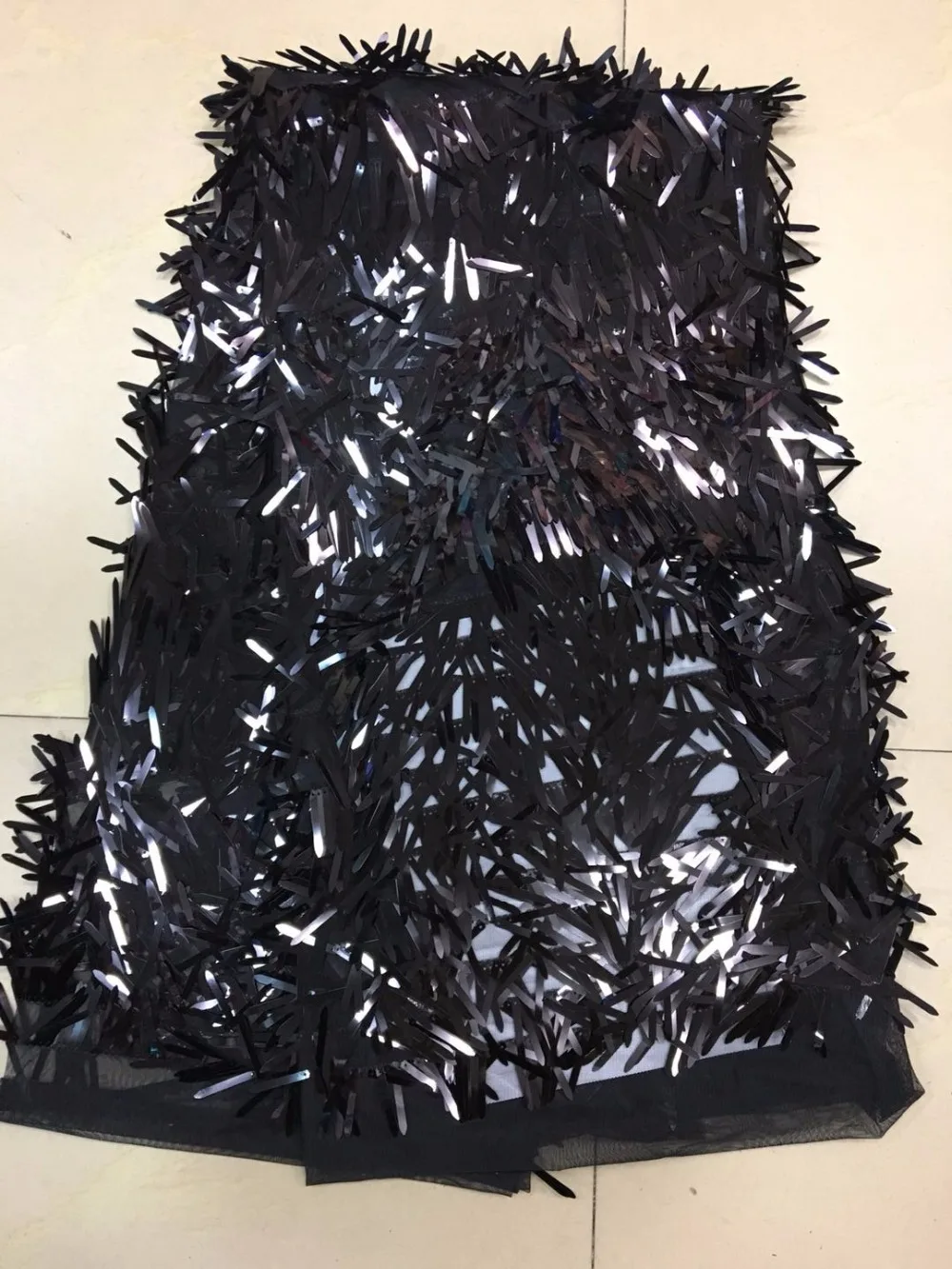 Aliexpress.com : Buy 5yards FF0011 good quality black mesh sequin embroidery net mesh lace