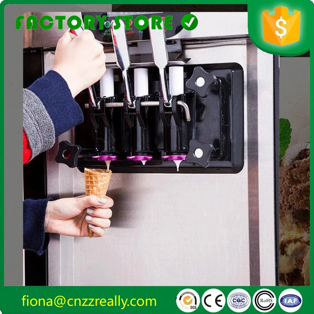 

EU popular durable use commercial mini table type milk soft ice cream machine for sale