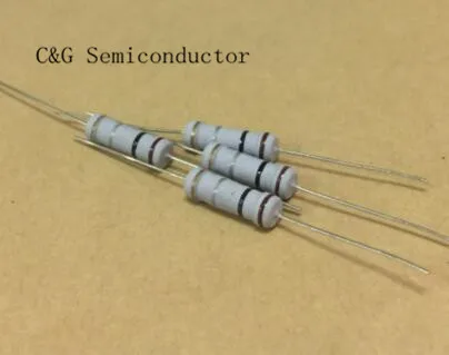 20 шт. 2 Вт 0.1R 2 ватт 0,1 OHM 2 ватт, 5% угольный осажденный резистор(2.2R 22R 47R 100R 220R 330R 470R 1-10 K 100K