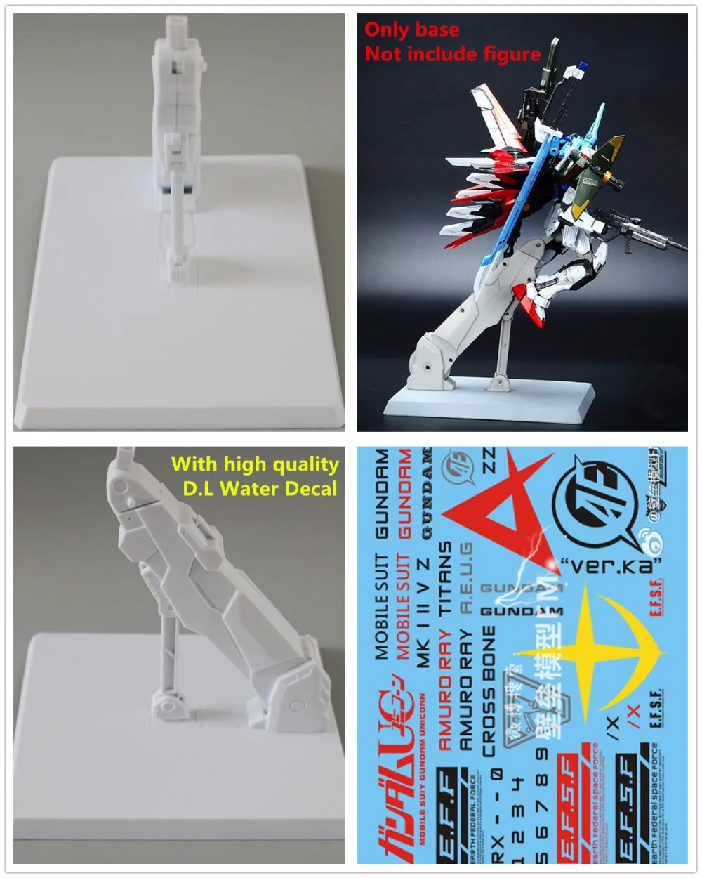Крепость модели E.F.S.F для MB MG 1/100 TiTans Unicorn ZZ MK DB014 | Игрушки и хобби