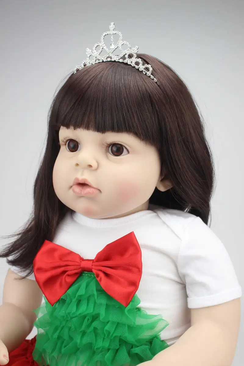 ARIANNA Reborn 70 см Мягкая силиконовая виниловая кукла 2" Reborn baby girl CUSTOM R. Schick Кукла память куклы фотографии реквизит