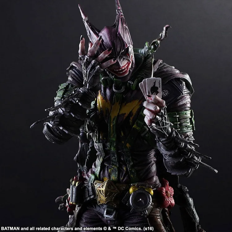 

Play Arts 27cm Rogues Gallery JOKER Character Action Figure Toys