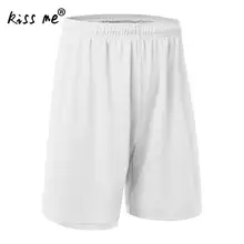 Solid Elastic Short Pants Men Running Shorts With Pocket Loose Men Gym Run Fitness Shorts Workout Sportswear Man