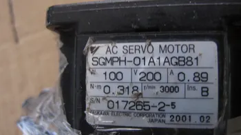 

USED 100% TESTED AC SERVO MOTOR SGMPH-01A1AGB81 *100% REAL STOCK,Please contact us for real photo*