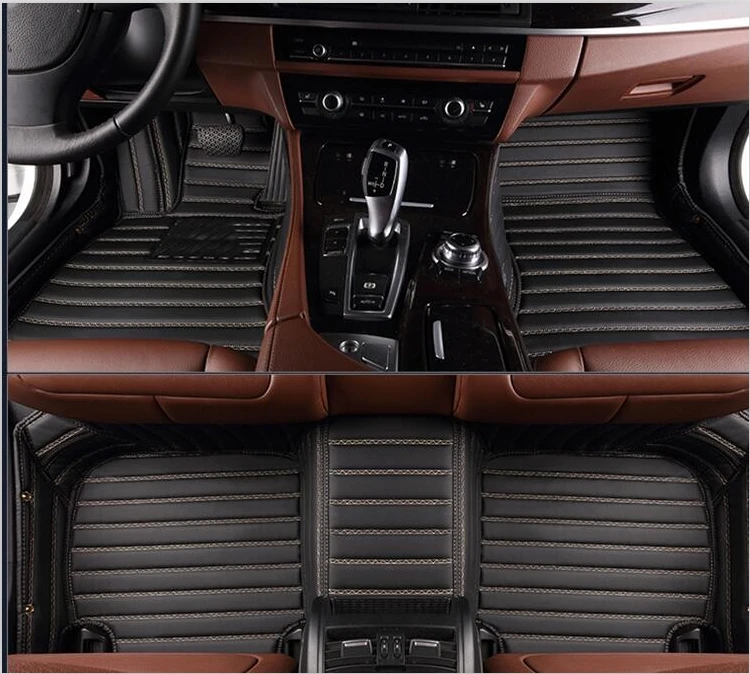 High quality! Custom special car floor mats for KIA Stinger waterproof