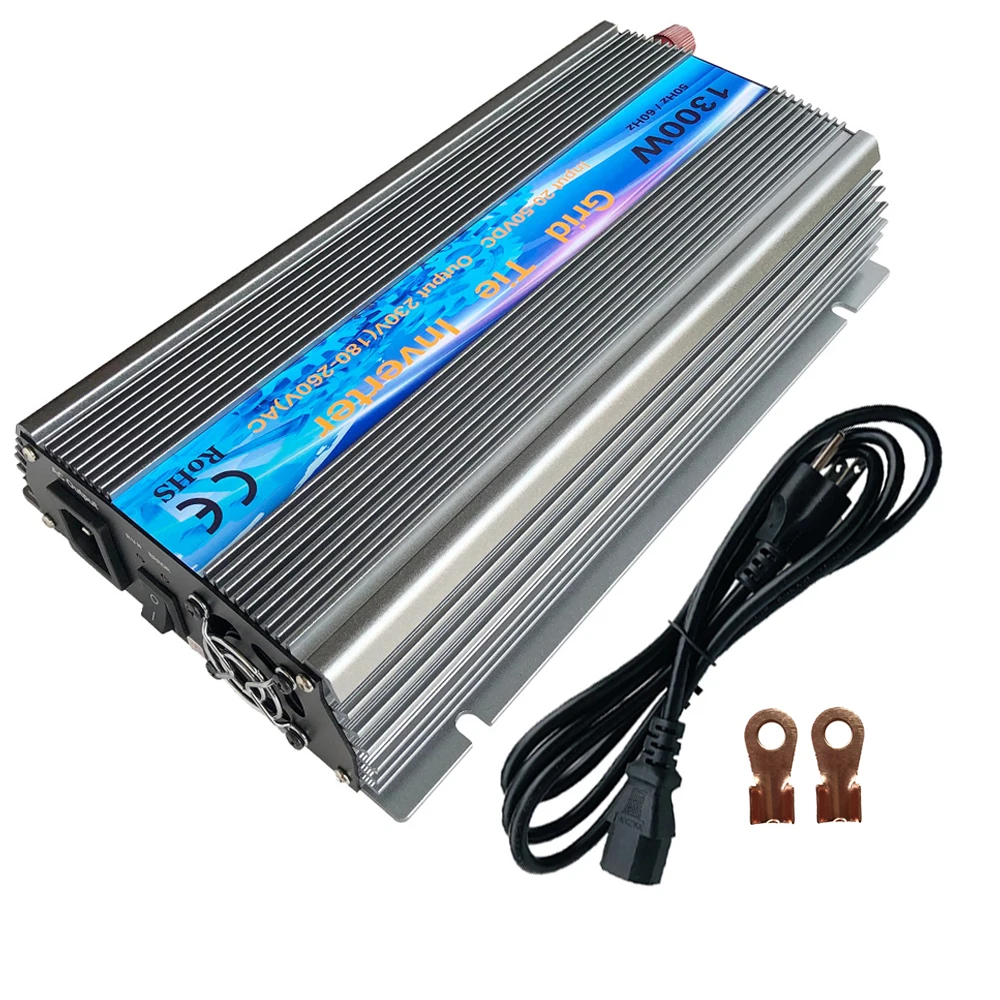 

1000W 1300W Grid Tie Inverter MPPT Function Pure Sine Wave 110V Or 230V Output 60 72 CELLS Panel Input On Grid Tie Inverter