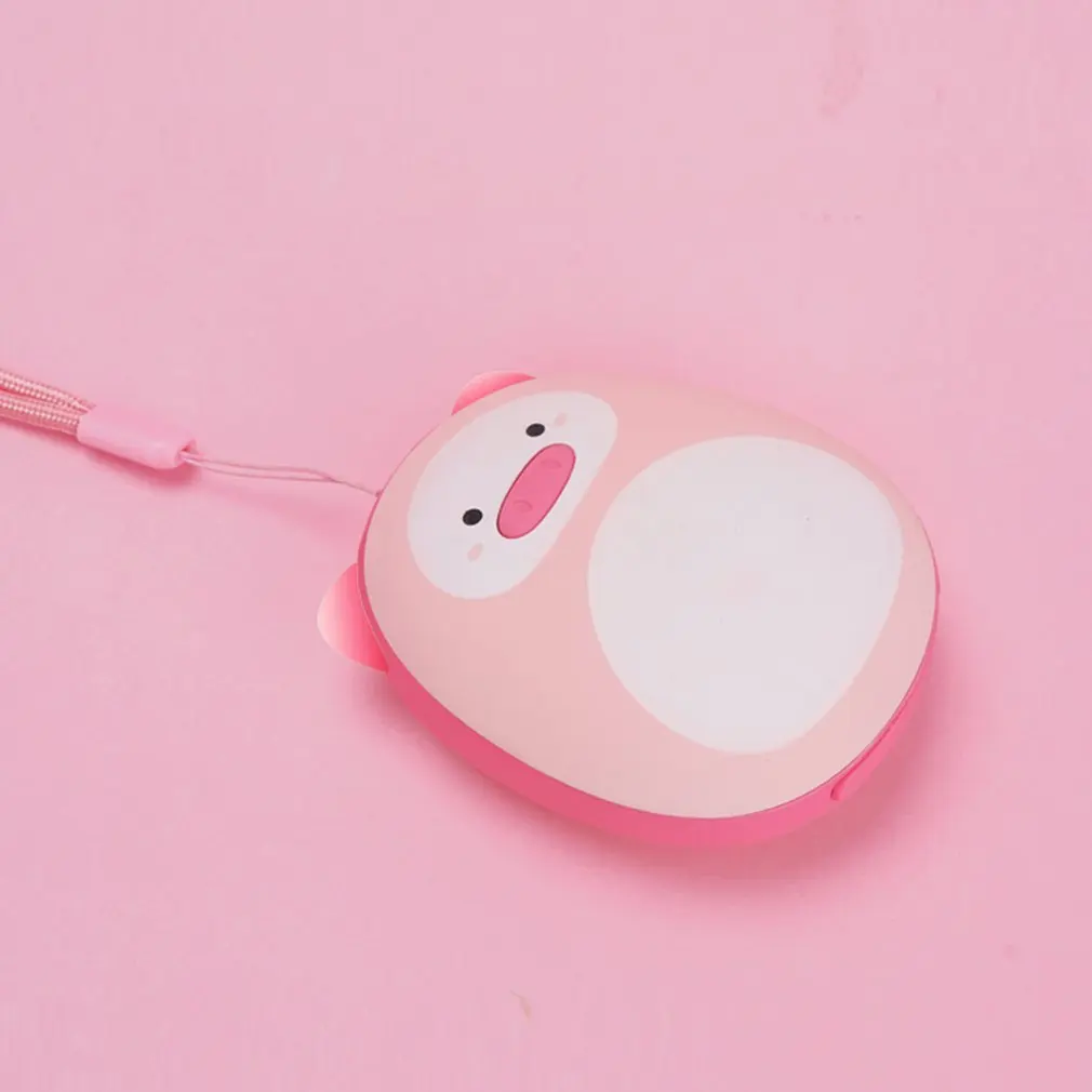 Мультфильм ручной сокровище теплая зарядка USB милый мини портативный ручной подогреватель инструмент