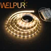 Promoción Tira de luces Led que funciona con 3 pilas AA, flexible, blanca cálida, SMD2835 50cm, 1M, 2M, 3M, 4M, 5M, rBwxVzo8