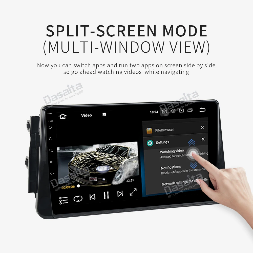 Discount Dasaita Android 9.0 Car Radio for Nissan Kicks Micra 2014 2015 2016 2017 Autoandroid Multimedia Player with 10.2" IPS Screen 15