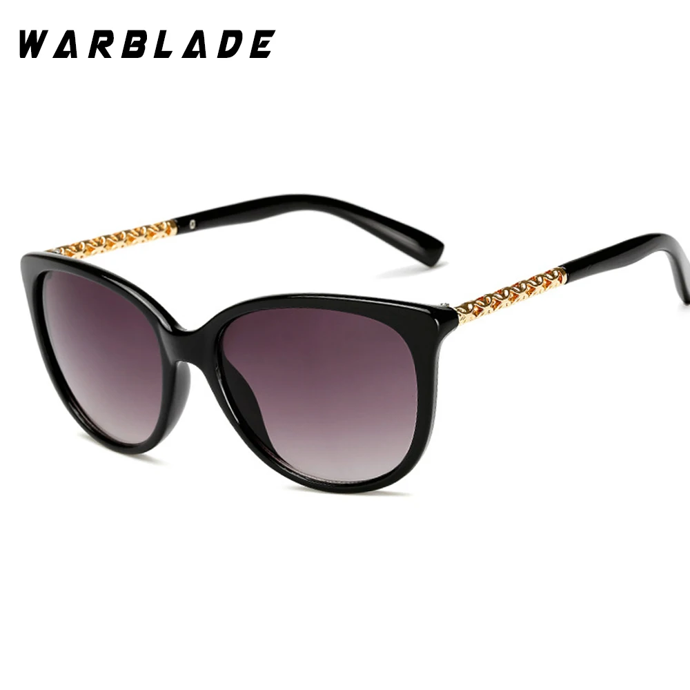 WarBLade, скраб, оправа, солнцезащитные очки для женщин, легкие зеркальные очки, кошачий глаз, цветные пластиковые очки, супер скидка, Gafas - Цвет линз: black grey
