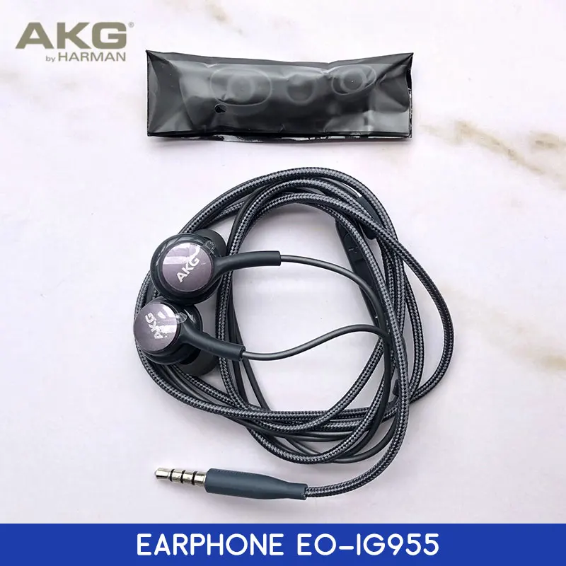 

EO-IG955 Earphones 3.5mm In-ear with Wired Mic Volume Control Headset for huawei xiaomi Samsung Galaxy S9 S8 S7 Smartphone