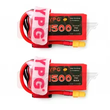 US Shipping Gartt YPG 4S LiPo Battery 14.8V 1500MAH 70C For QAV FPV RC 210 250 zmr 300 Quadcopter Multirotor Mini Drones